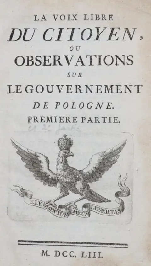 (Stanislaus I., Leszczynski). – La voix libre du citoyen, ou observations sur le gouvernement de Pologne