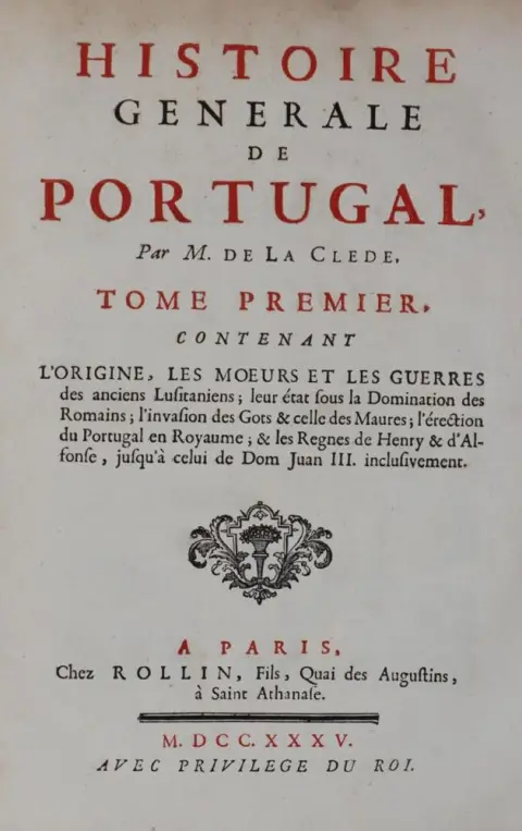 La Clede,N.de. – Histoire generale de Portugal