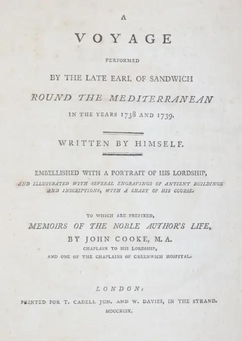 Sandwich,J.M.of. – A voyage round the Mediterranean in the years 1738 and 1739