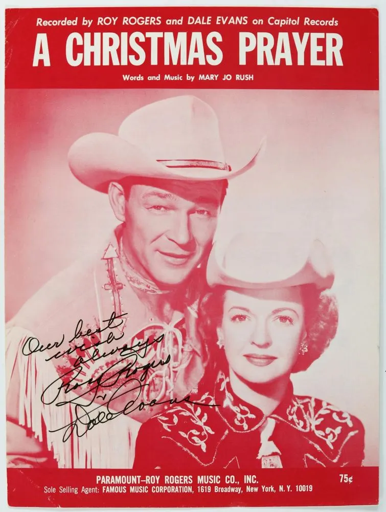 Rogers, Roy – americký herec (1911-1998), a Dale Evans, americká herečka, provdaná za Roye Rogerse