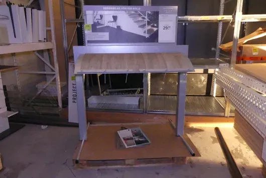 Presentatietafel met design bekleding