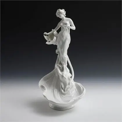 Figuratieve jugendstil-schaal