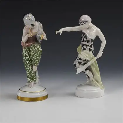 2 art-decodanseressen. Schierholz