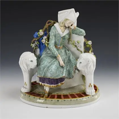 Seltene Märchenfigur "Dornröschen". ENS