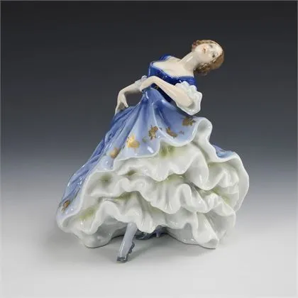 Rococo danseres. Rosenthal