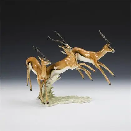 Skupina gazel. Hutschenreuther