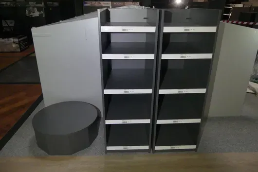 2x Stelling, zonder inhoud