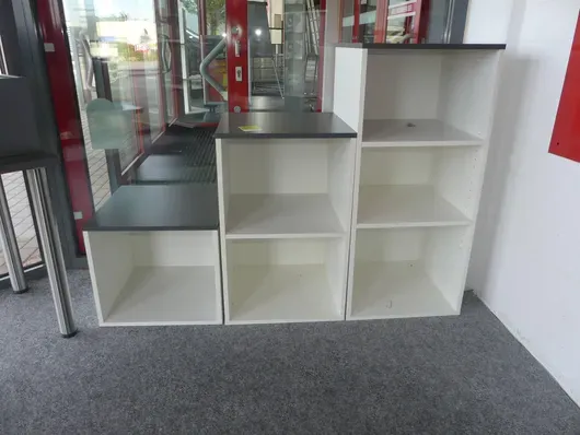 Trapsgewijze stellingkast, 3-delig