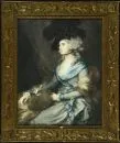 Picture frame – wood, gold-coloured, relief floral decorations, rebate 47 x 37.5 cm, overall 58 x 48.5 cm