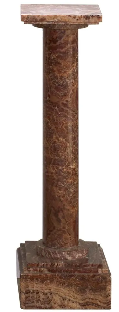 Marmorsäule – aus rotem Onyx-Marmor