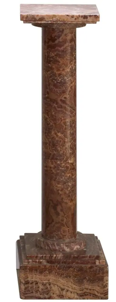Marmorsäule – aus rotem Onyx-Marmor