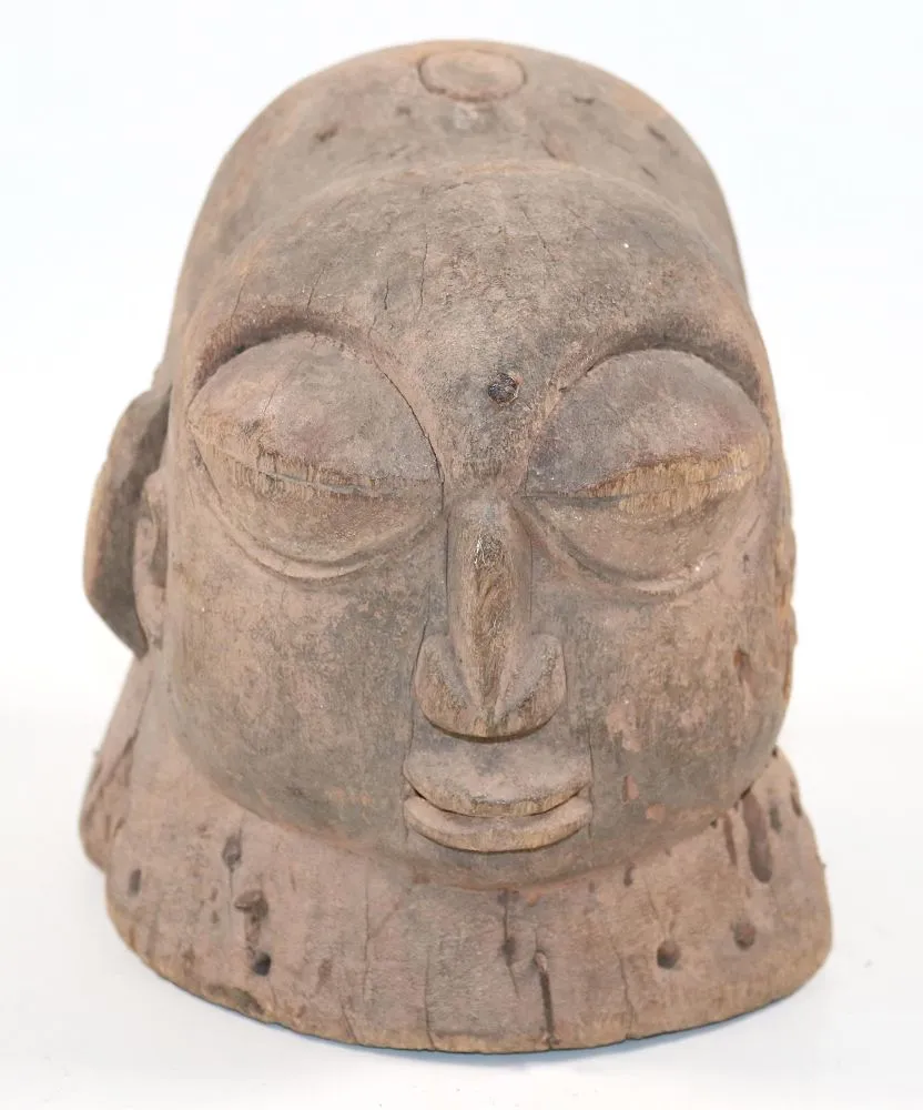 Tête janiforme du Gabon – masque de danse
