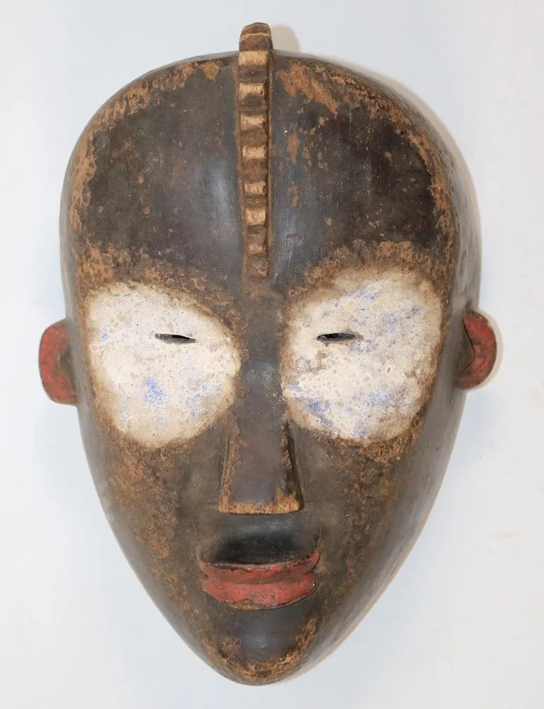 Ngbaka Kongo. – Maske wohl vom Typ Ngbaka