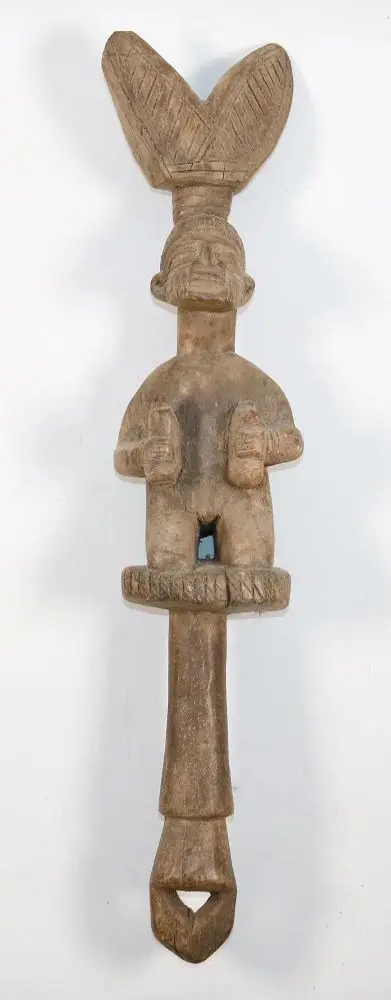 Yoruba Nigeria – laska ceremonialna lub taneczna Oshe Shango