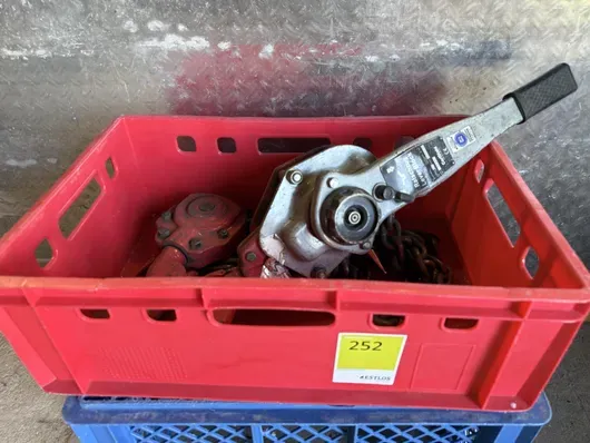 Load binder chain hoist