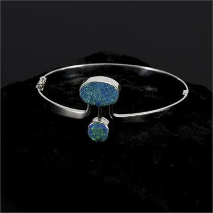 Bracelet avec doublets d'opale