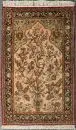 Tapis de prière en soie Ghoum, Perse, 78 x 125 cm