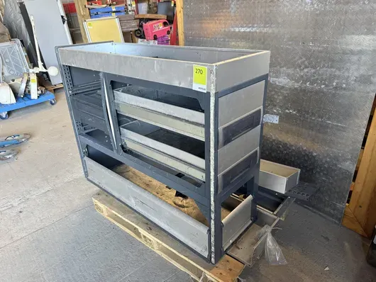 Workshop equipment for van