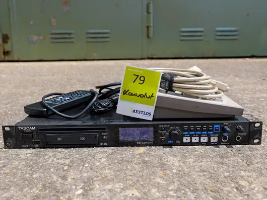 TASCAM SS-CDR200 nahrávač audio stop