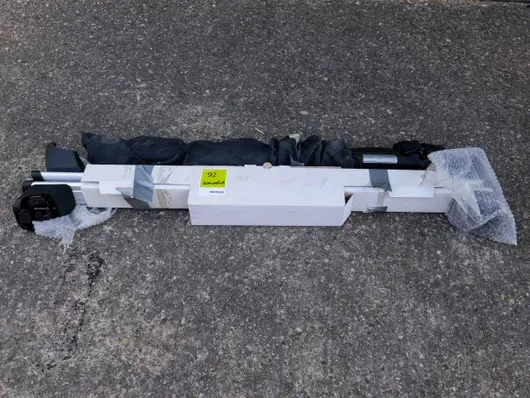 Audi Q5 roof bars + cargo net partition for trunk