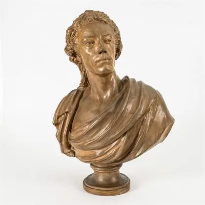 HOUDON, Jean-Antoine (1741 Versailles - 1828 Paris). Buste d'Antoine Barnave