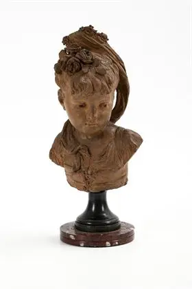 ROUSSEAU, E. Buste d'enfant