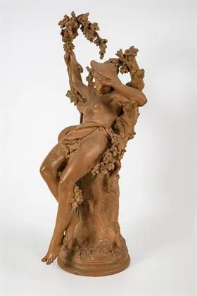 MADRASSI, Luca (1848 Tricesimo - 1919 Paříž). Stromová nymfa