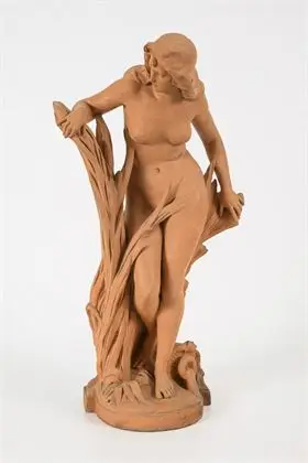 CARRIER-BELLEUSE, Albert-Ernest (1824 Anizy-le-Château -1887 Sèvres). Pramenná nymfa