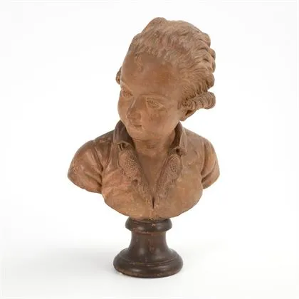 Tête de garçon style Louis XVI