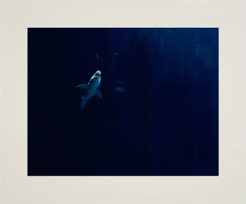 Great White Shark in Captivity