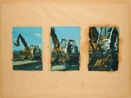 'Pelleteuse, image + 2 extraits'
