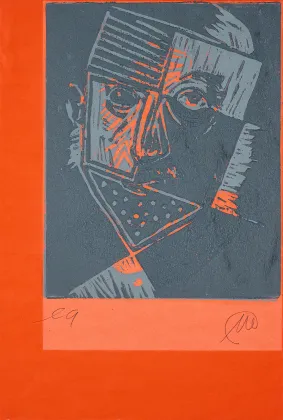 Autoportrait (Cratère et nuage numéro 7)