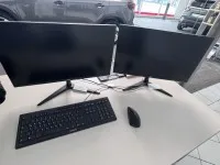 2 širokoúhlé TFT monitory AOC