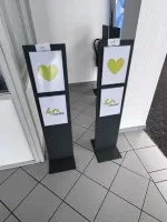 1 prijsdisplay, 8 stuks