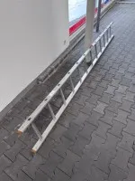1 échelle simple aluminium, 12 échelons