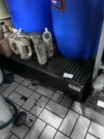 1 Ölauffangwanne, 270 Liter