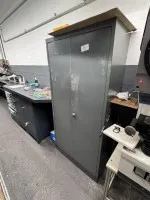 1 metal tool cabinet