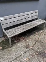 1 ławka ogrodowa
