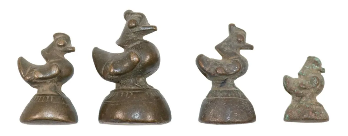 Ciężarki do opium – kolekcja 29 figuralnych ciężarków
