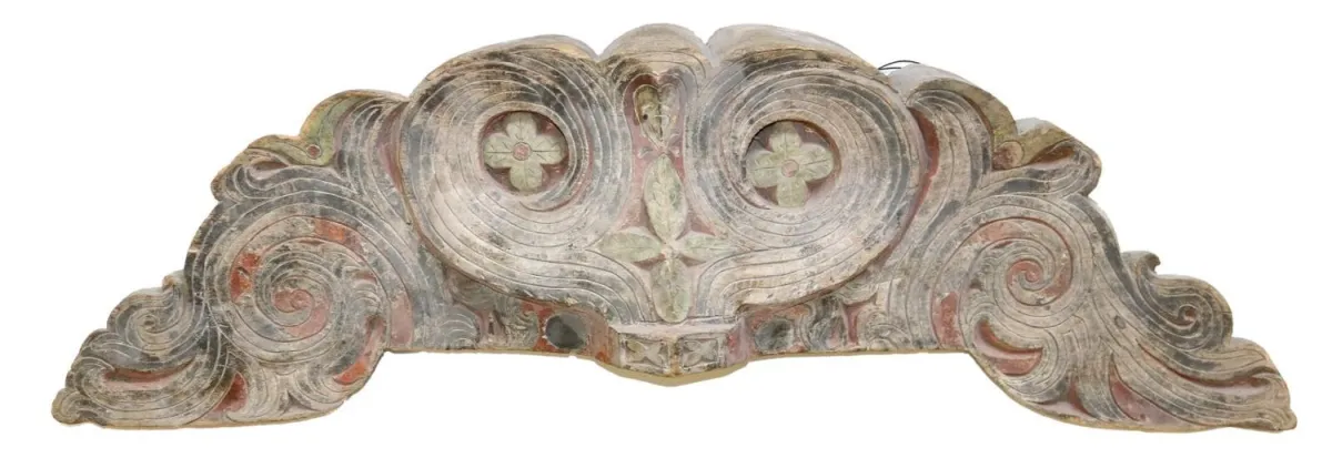 Kanoe – drewniany element głowica