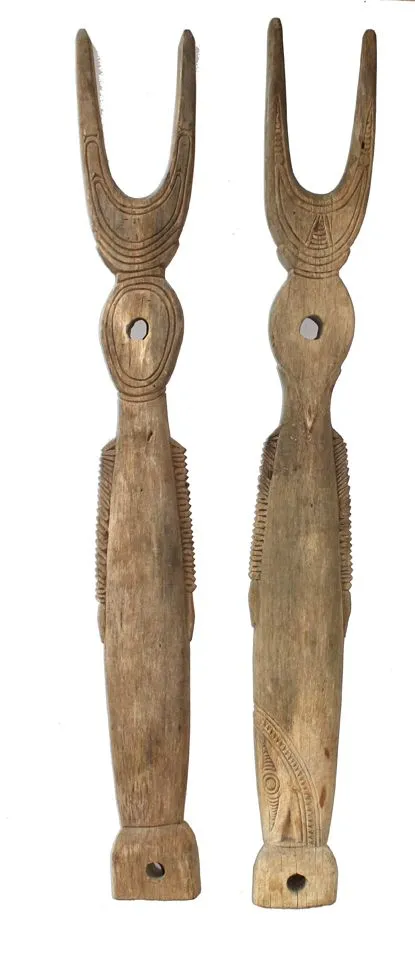 Massim – supports de canoë îles Trobriand