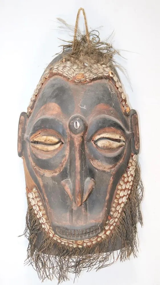 Papua-Nowa Gwinea. Duża maska taneczna