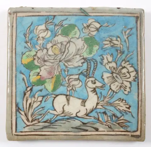 Persian tile – probably Isfahan 19th c.