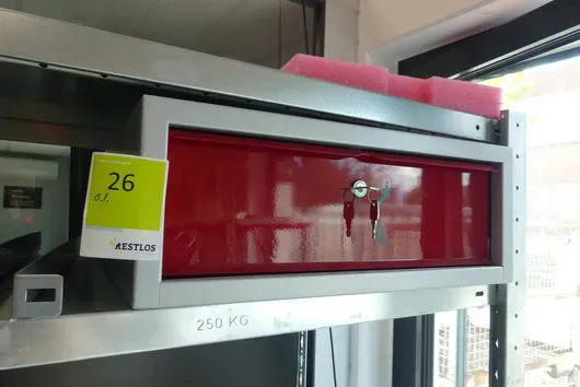 Metal built-in box - lockable
