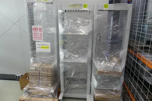 Open Frame Rack on casters
