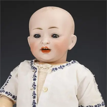 Bébé tête pleine avec corps Toddler. Hertel, Schwab & Co