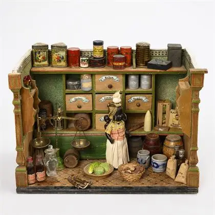 Kleine koloniale winkel