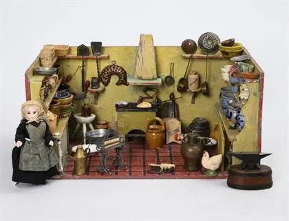 Cuisine à hotte avec équipement complet