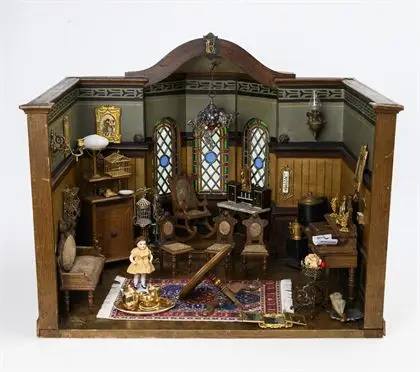 «Chambre de Luther» de la Gründerzeit avec encorbellement