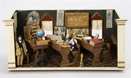 École de poupées avec 6 poupées